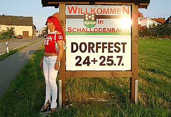 Auf zum Schallodenbacher Dorffest 2004