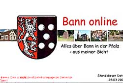 Homepage über die Gemeinde Bann