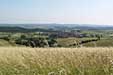 Ausblick über den "Buchgraben"  auf Schallodenbach - im Hintergrund das Landstuhler Bruch und die Sickinger Höhe