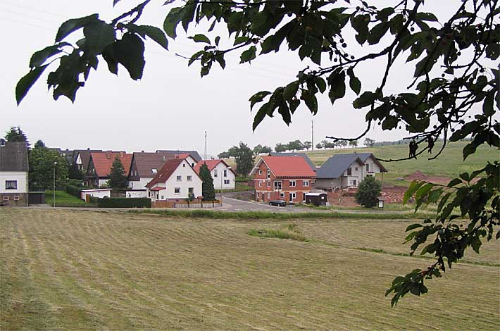 Das Neubaugebiet "Auf der Platte"