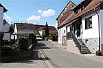 Die Johannesstra&szlig;e in Schallodenbach