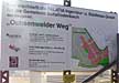 Schild im Neubaugebiet "Ochsenweide"