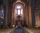 Blick in die Zistertienserkirche in Otterberg